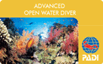 advanced open water diver card